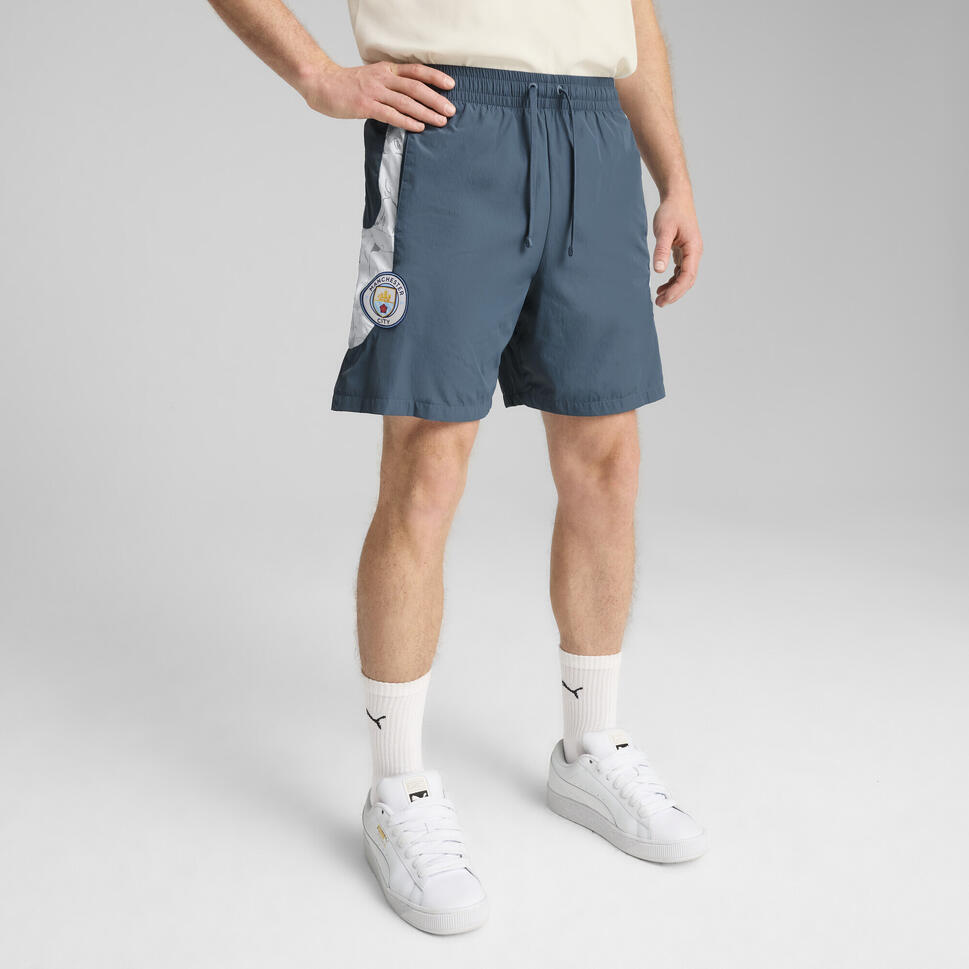 Męskie szorty podróżne KIDSUPER × MANCHESTER CITY PUMA