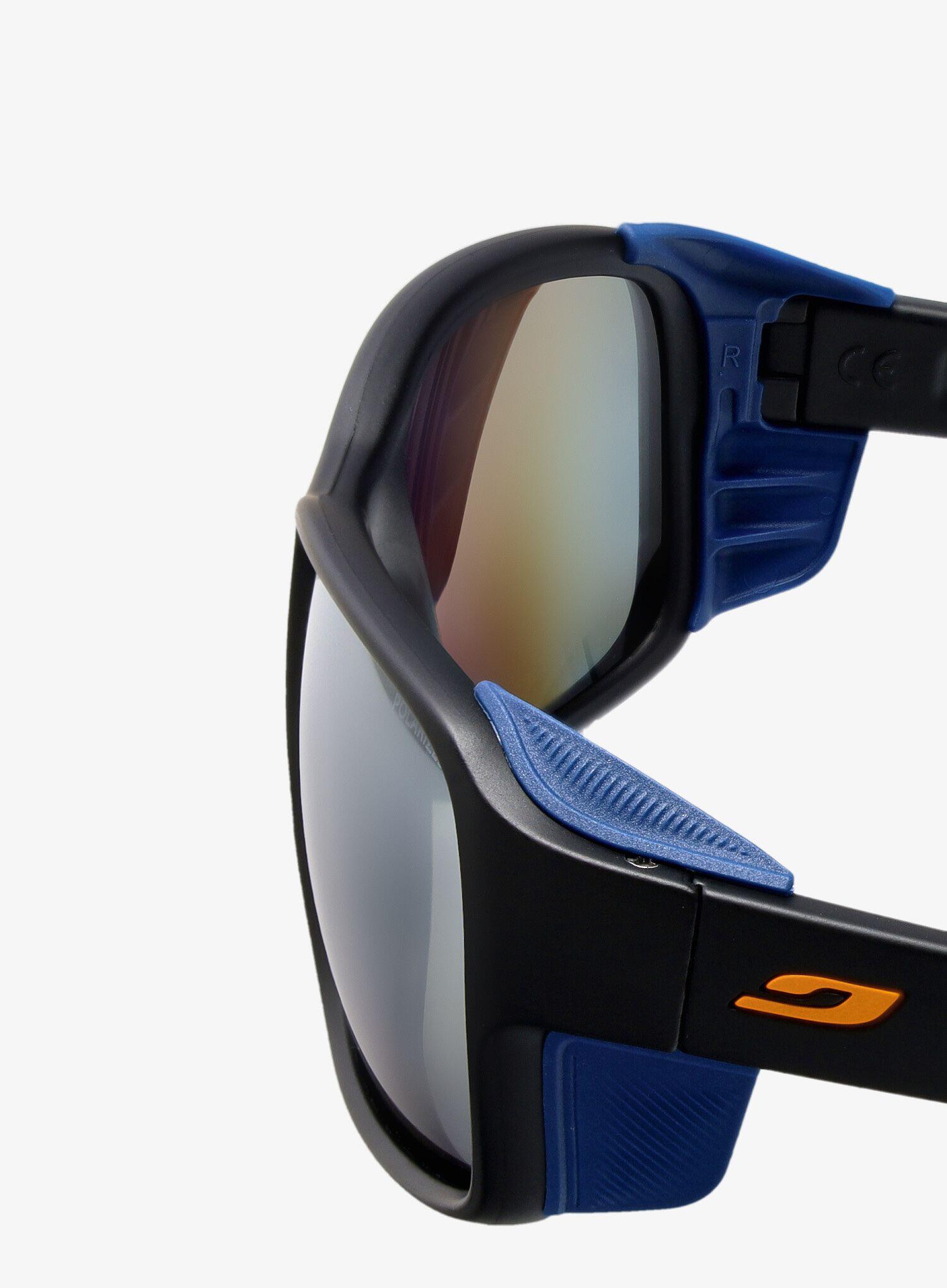 Lunettes de soleil Julbo Monterosa 2.0 Noir bleu avec coques amovibles 7/7