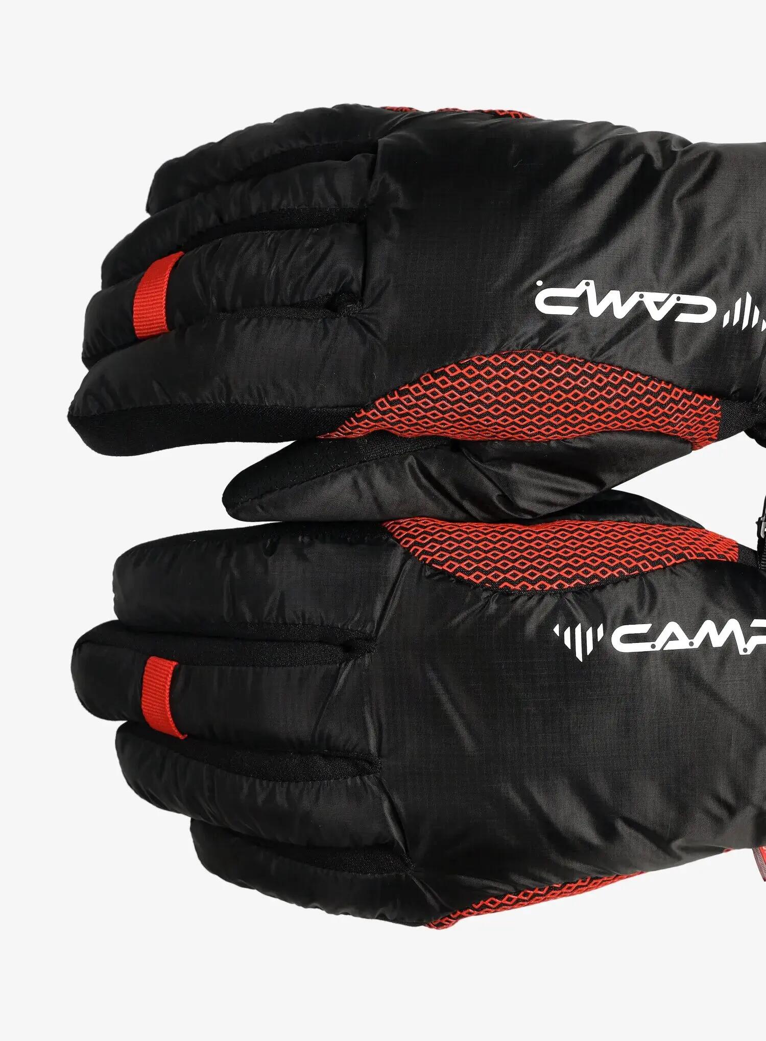Handschoenen - Klimmen - Volwassenen - Air Core - Licht, ademend - Zwart/Rood 3/7