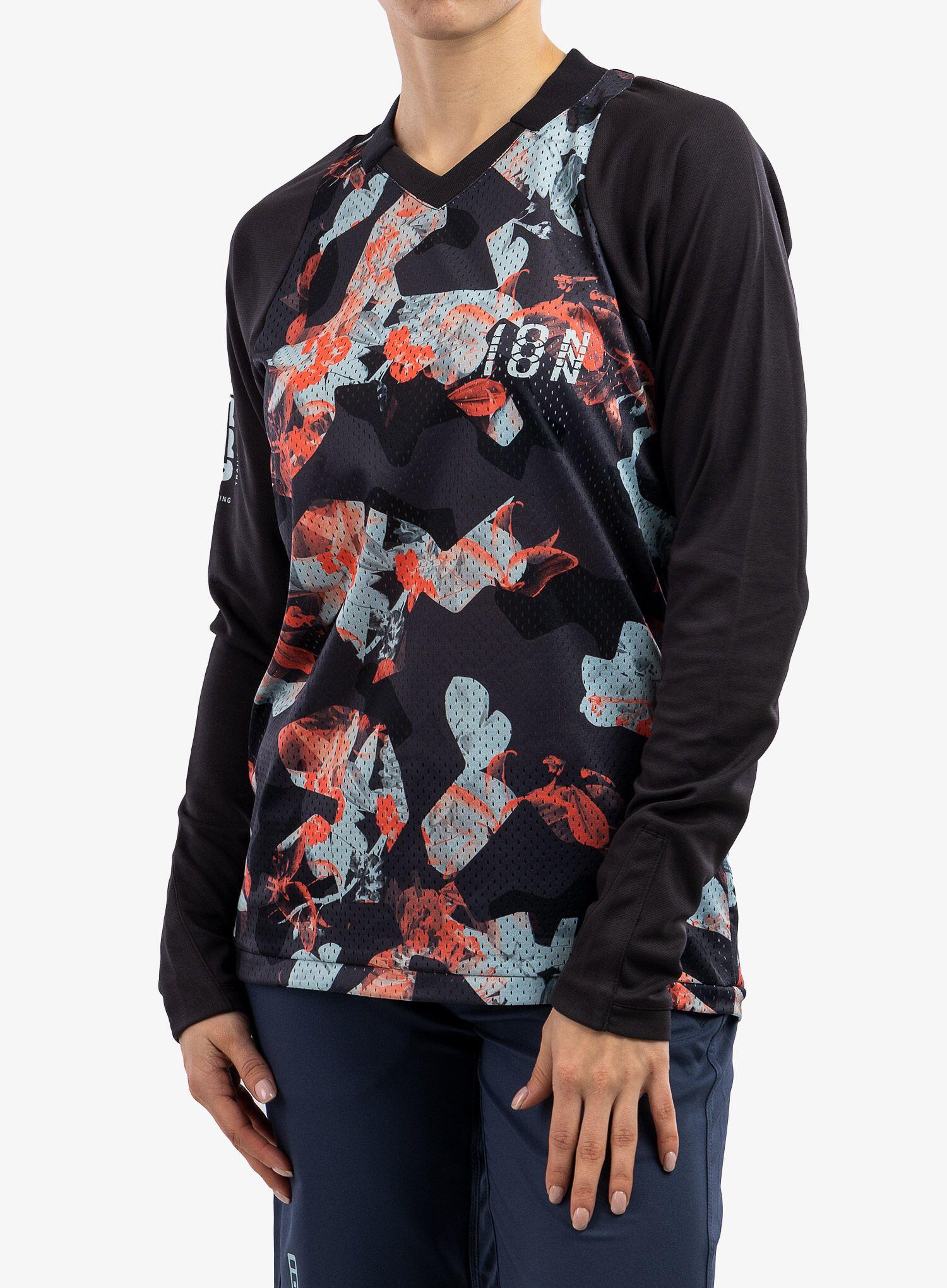 Bike Tee Scrub LS dames - zwart 5/7