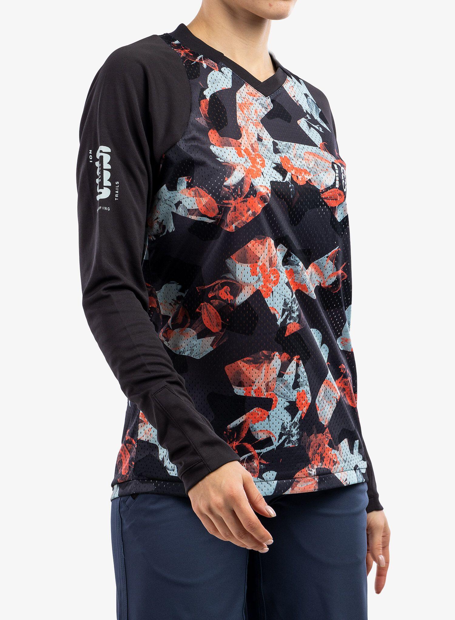 Bike Tee Scrub LS dames - zwart 7/7