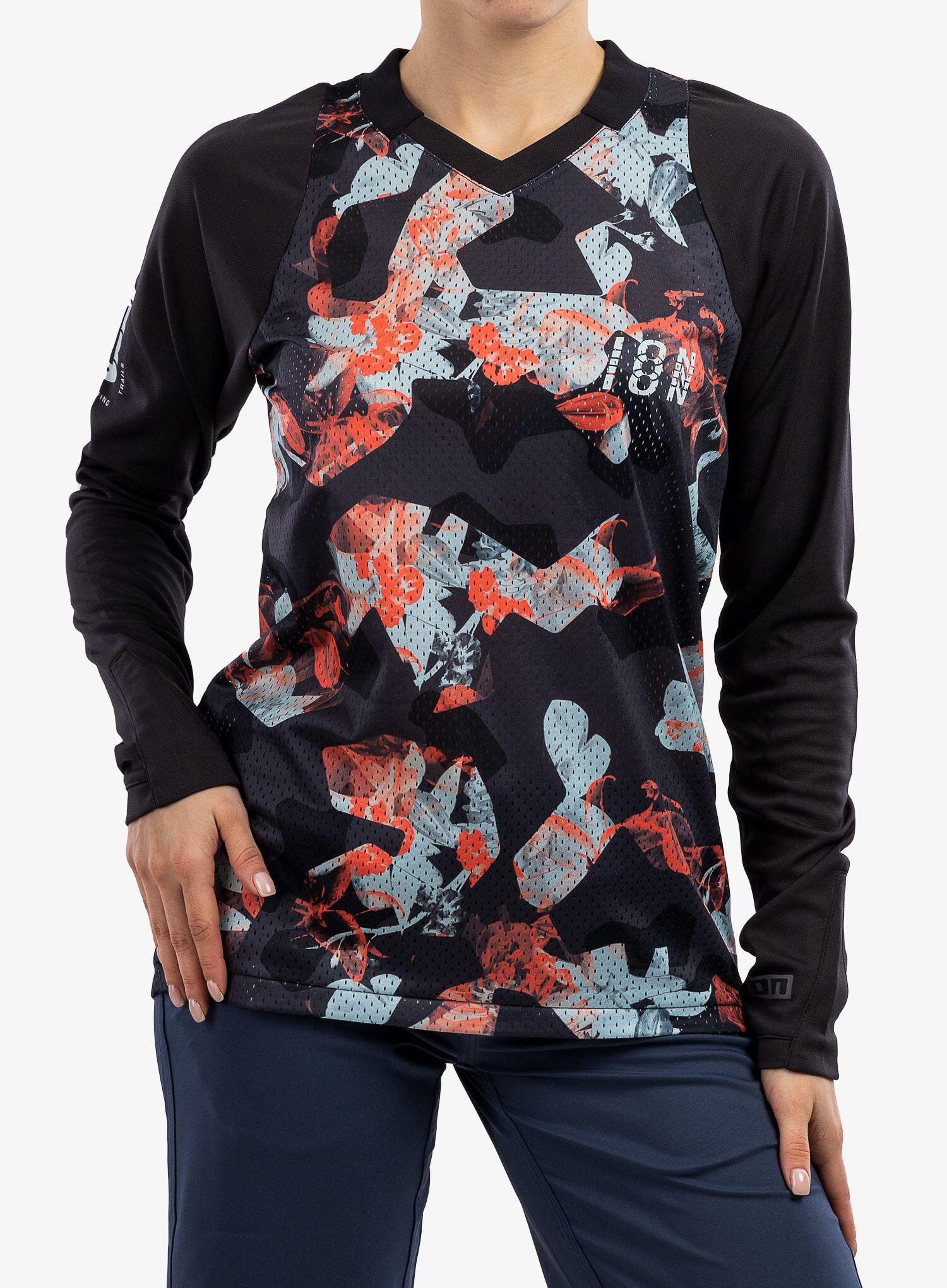 Bike Tee Scrub LS dames - zwart 3/7
