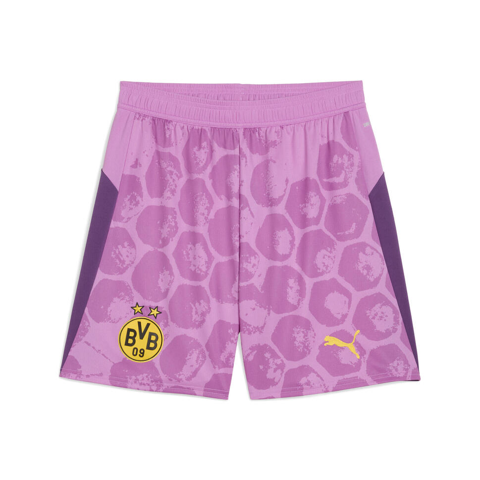 Męskie szorty KIDSUPER × BORUSSIA DORTMUND PUMA Mauve Pop Faster Yellow Pink
