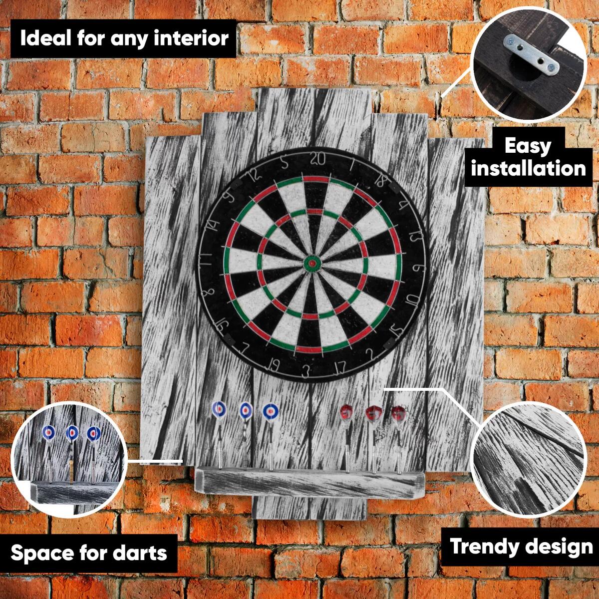 John Paddle do Darta w Stylu Loftowym - Retro Vintage Old 2/7