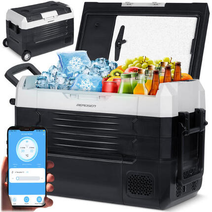 Lodówka turystyczna kompresorowa samochodowa 12V/230V Berdsen 40l
