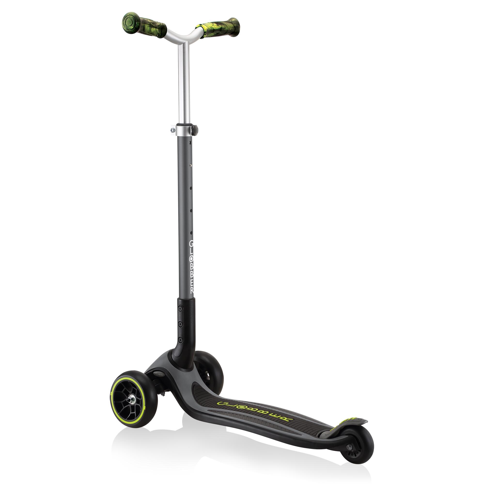 Trottinette MASTER PRIME 3 roues pliable - Noir-Vert 4/7