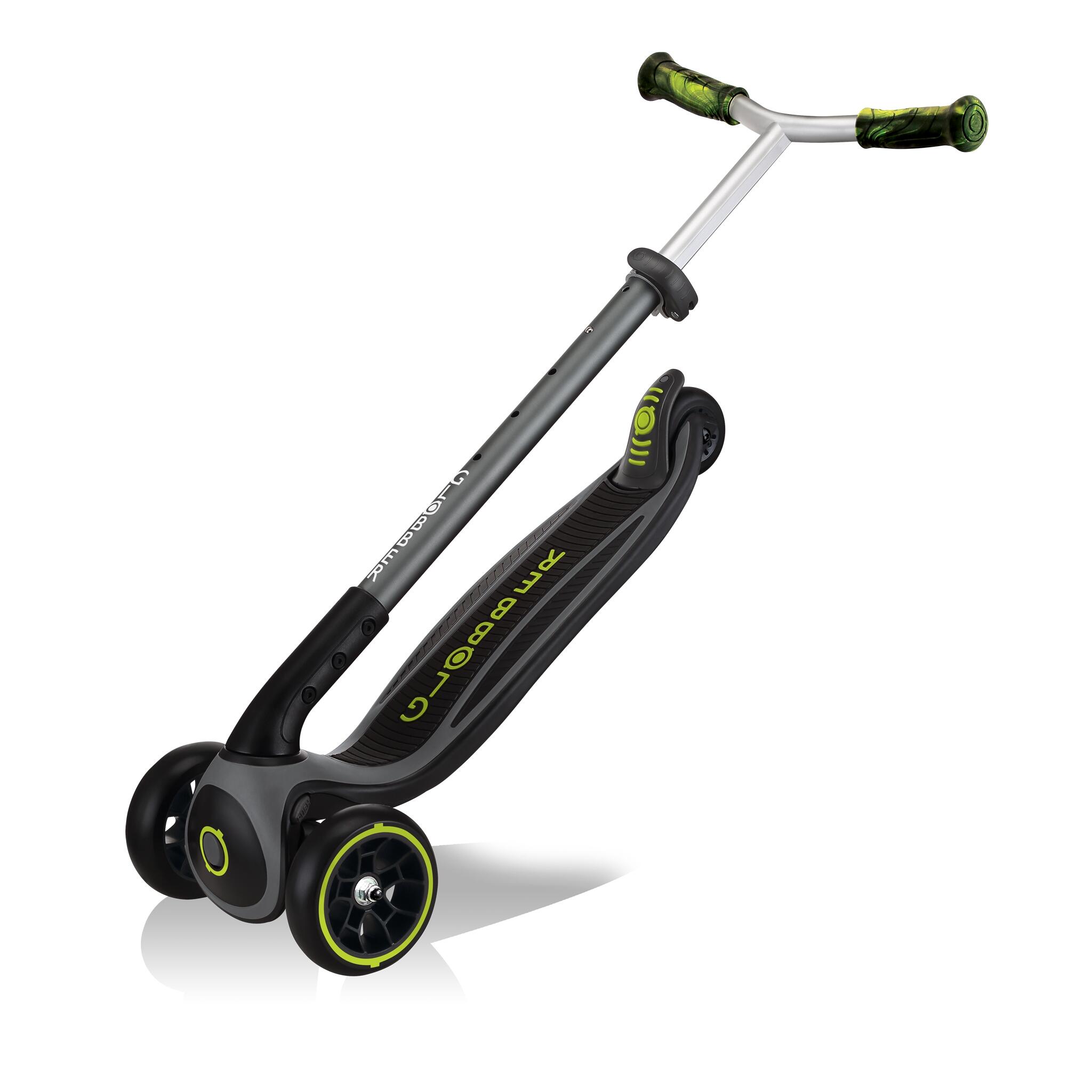 Trottinette MASTER PRIME 3 roues pliable - Noir-Vert 5/7