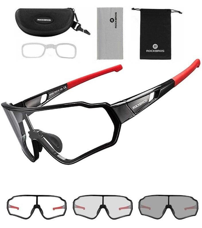 Okulary sportowe unisex Rockbros 10161 z fotochromem 3/6