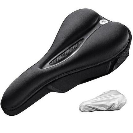 Żelowy pokrowiec na siodełko rowerowe z ochroną na deszcz Rockbros.