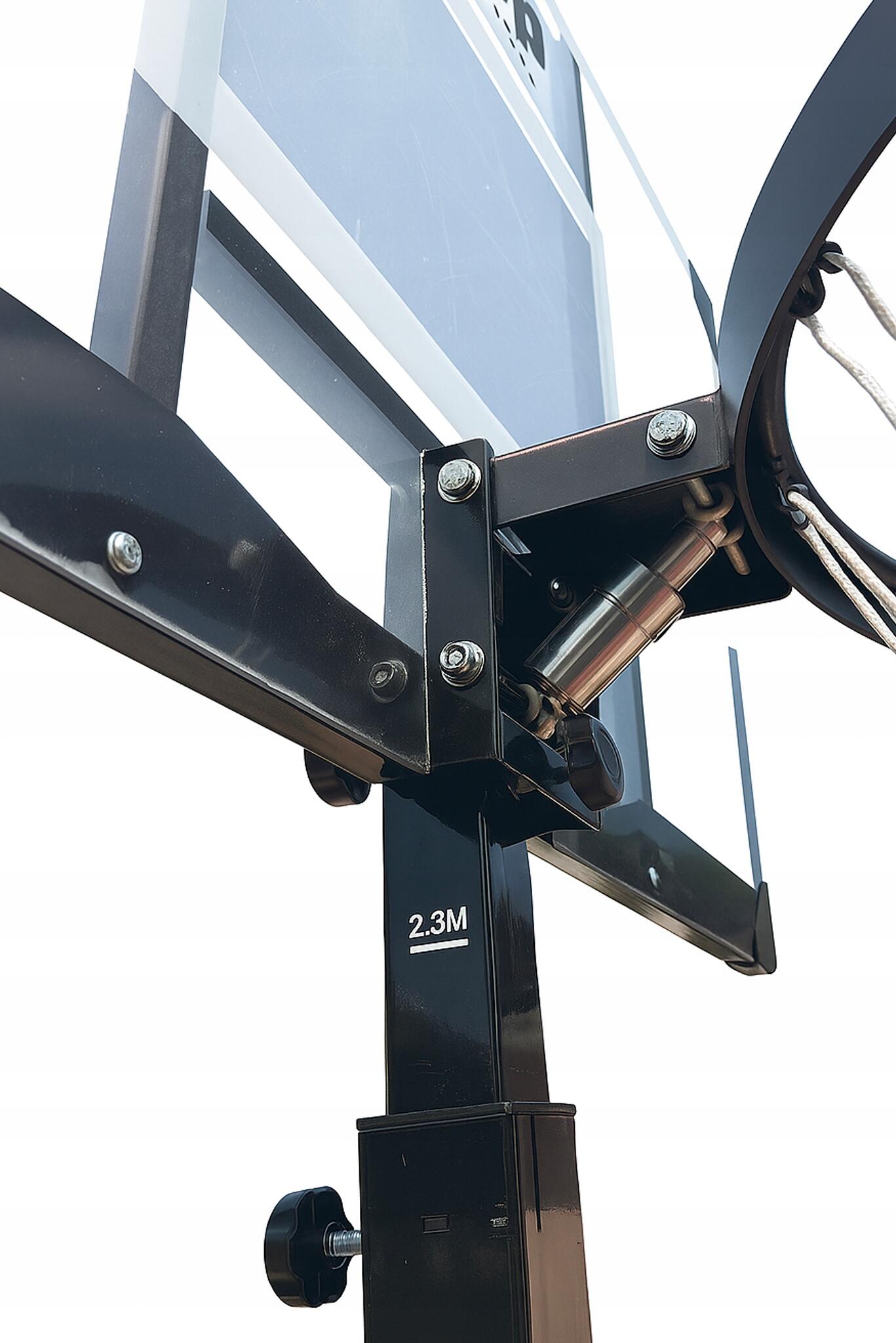 Zestaw do koszykówki Kosz WEEP FD02 regulowany 230-305cm Stabilny kółka 5/7