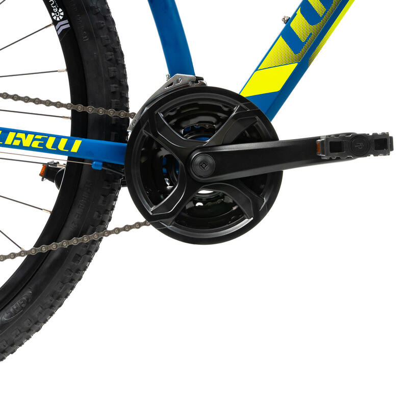 Bicicleta MTB Colinelli COL27, Marimea M, 29 inch, Albastru, 24 Viteze, Aluminiu
