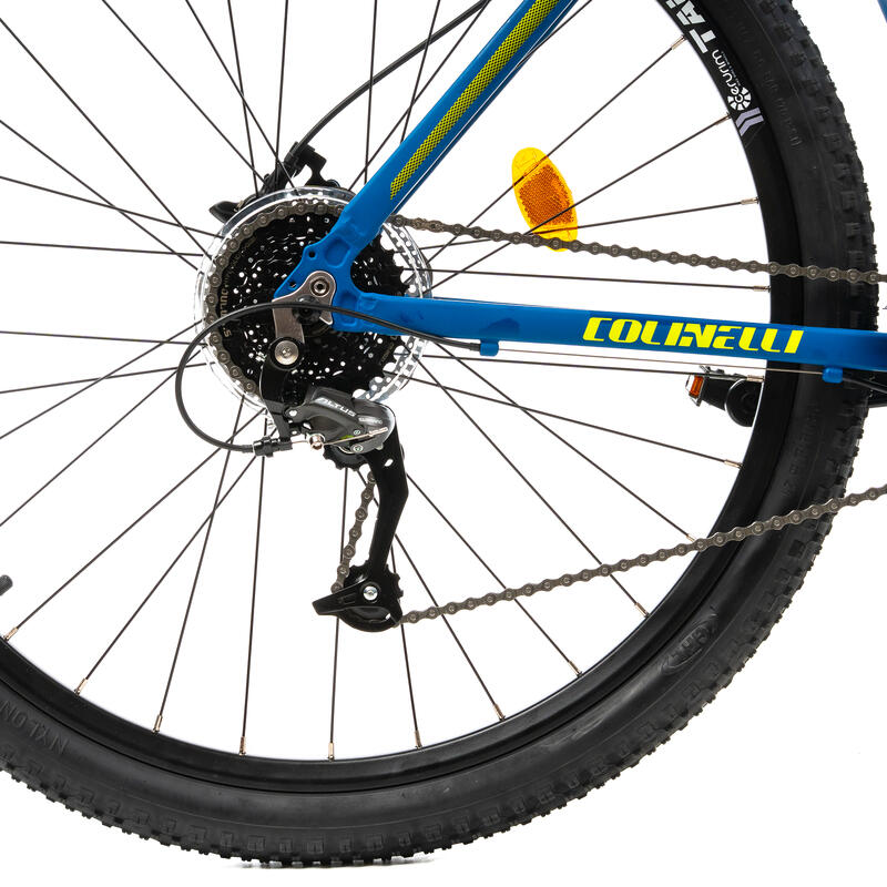 Bicicleta MTB Colinelli COL27, Marimea M, 29 inch, Albastru, 24 Viteze, Aluminiu