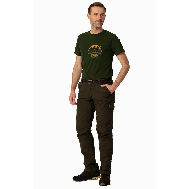 Tricoul de teren Tagart FNT Forester Green cu imprimeu
