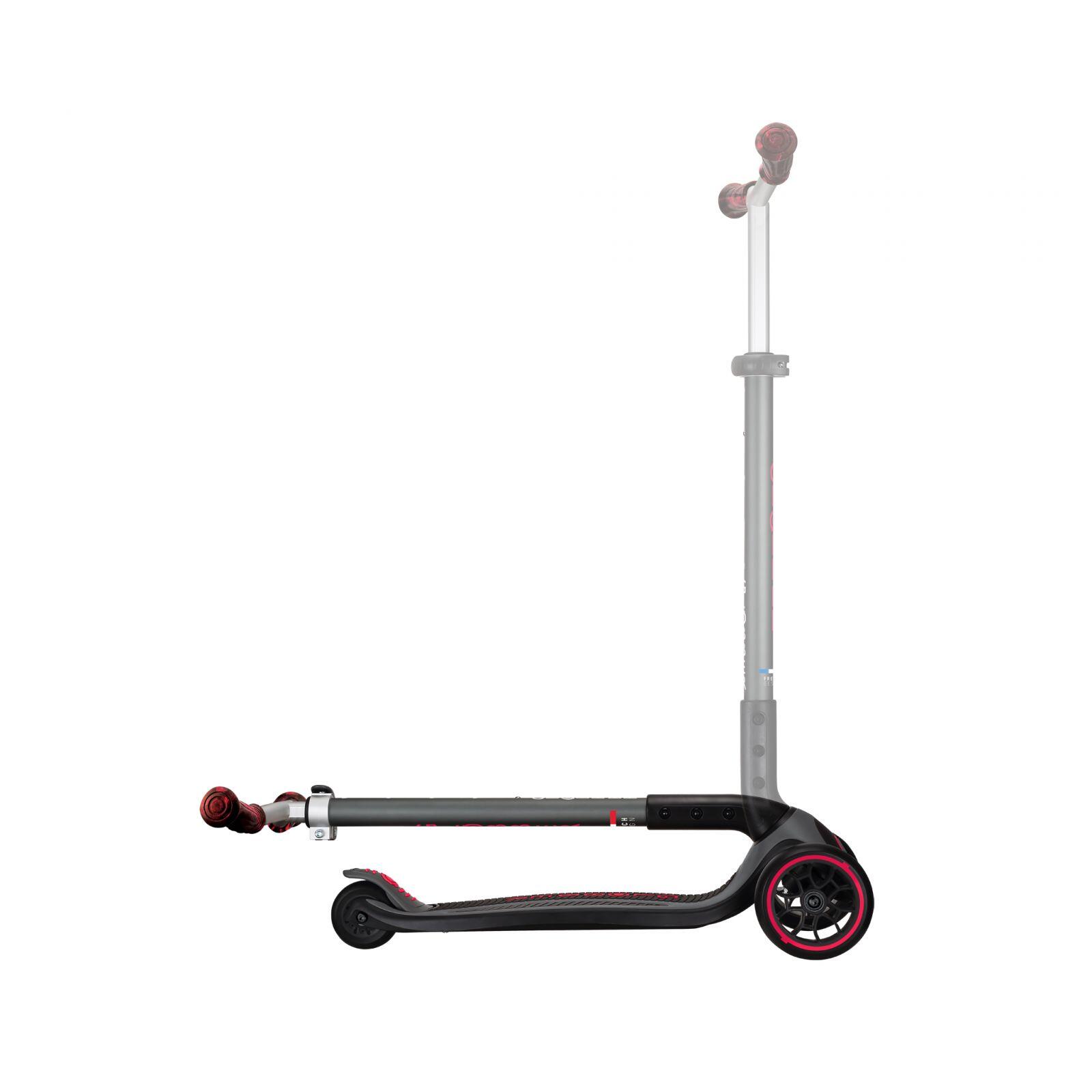 Trottinette MASTER PRIME 3 roues pliable - Noir-Rouge 7/7
