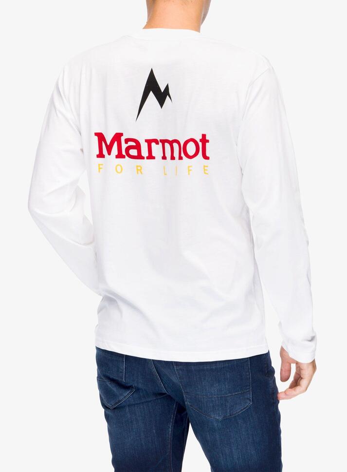 Bluza bez kaptura męska Marmot For Life Tee LS
