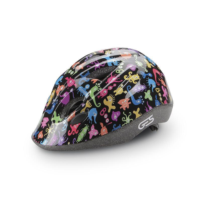 GES Casco de bicicleta de carretera infantil DOKKY talla 47-53 multicolor