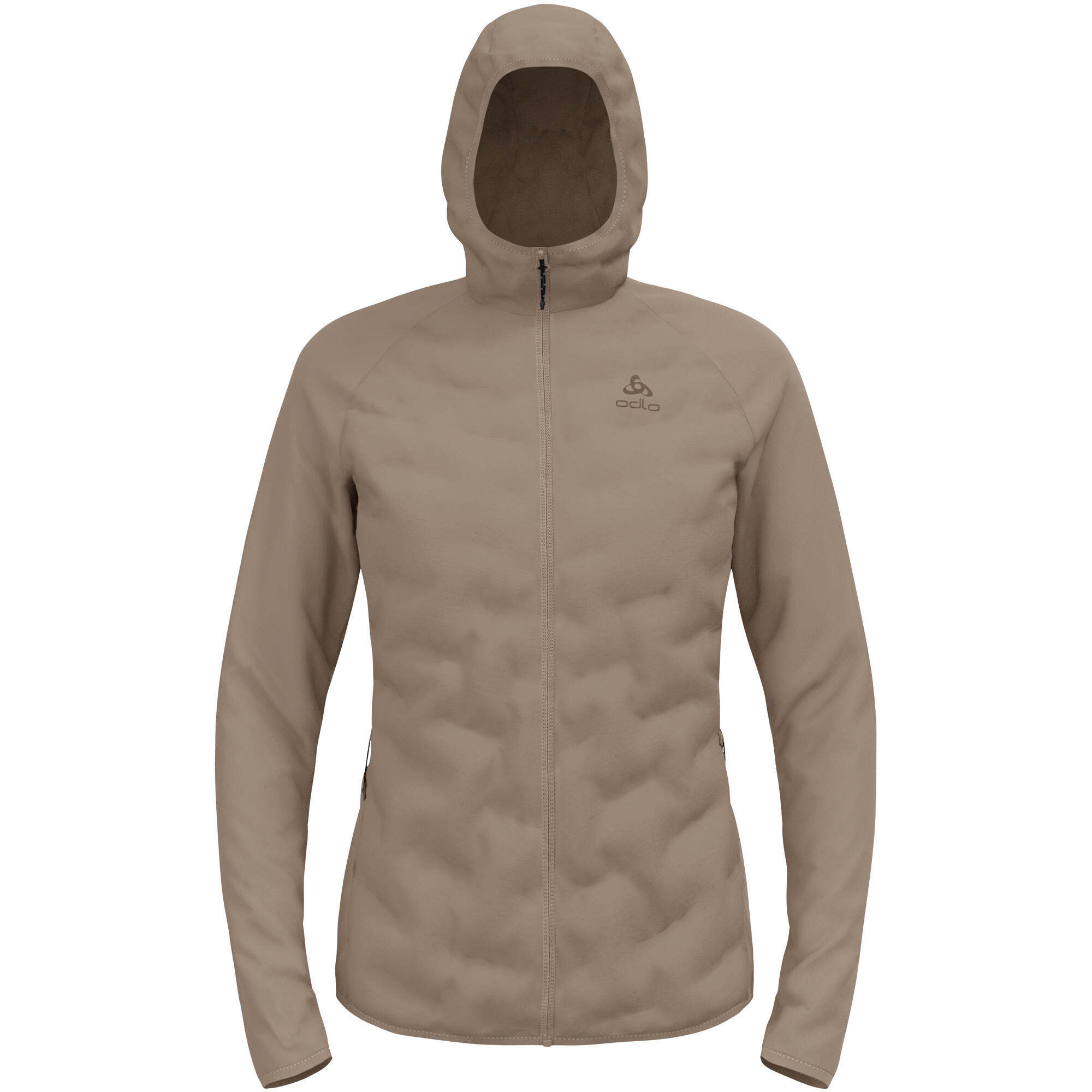 Kurtka hybrydowa damska ODLO Zeroweight Insulator Mid Layer Hoody Full Zip