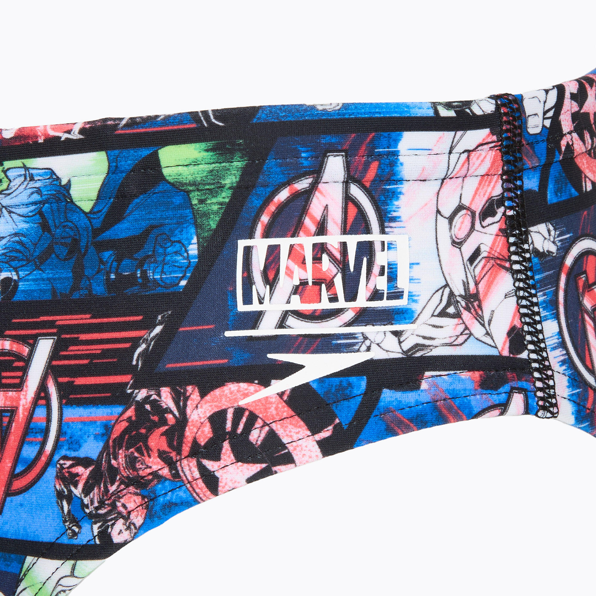 Slipy pływackie dziecięce Speedo Allover 6.5 cm Briefs 3/4