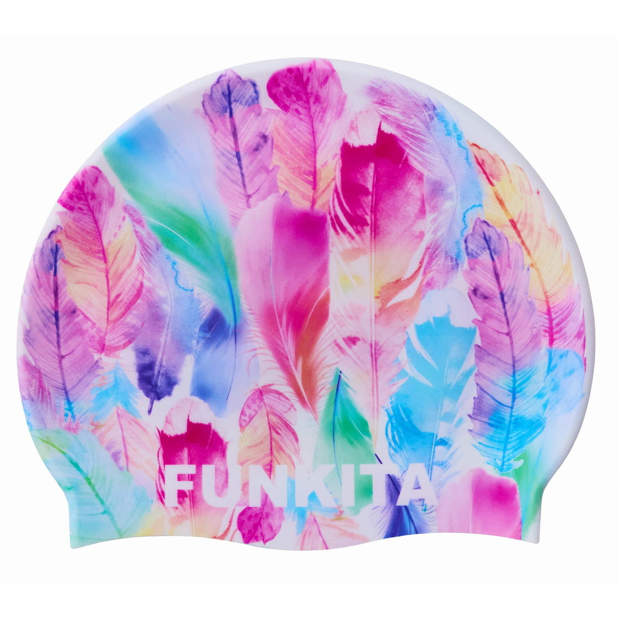 Czepek na basen silikonowy FUNKITA Tickle Pink