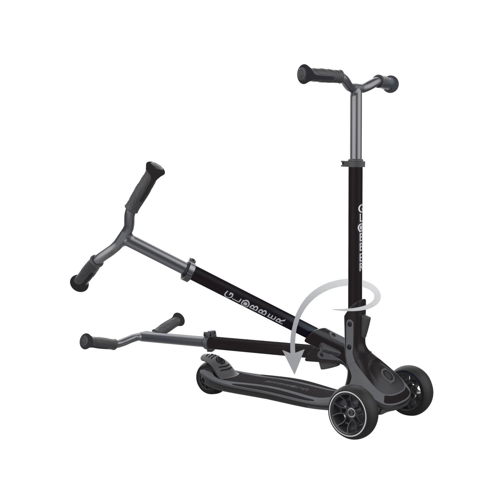 GLOBBER Globber Ultimum Step Met 3 Wielen in Zwart (tot 100kg)