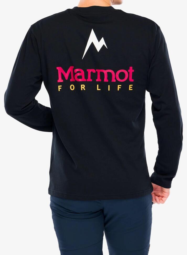 Bluza turystyczna męska Marmot For Life Tee LS