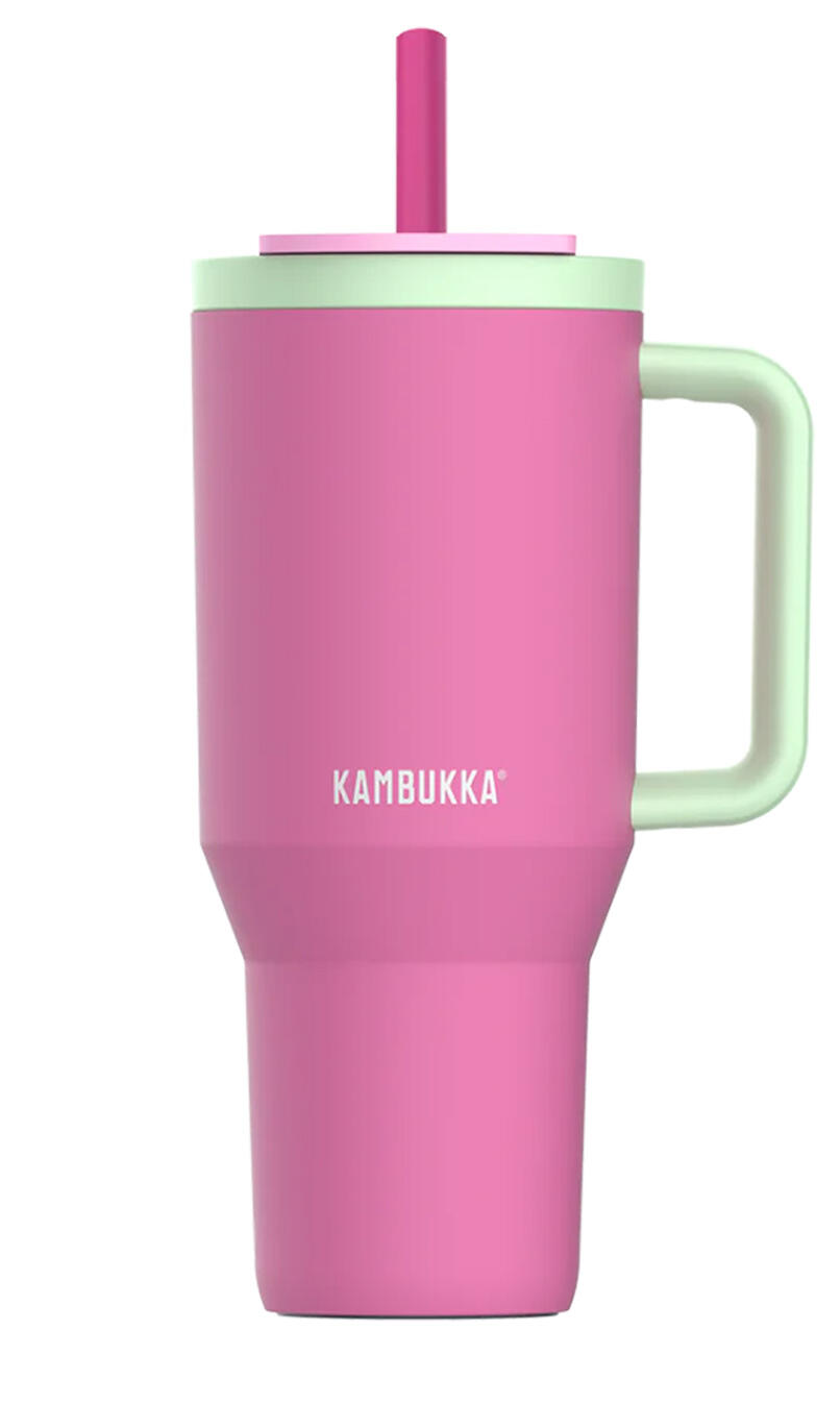 KAMBUKKA Termohrnek se slámkou Rio 950 ml Bubblegum Mint