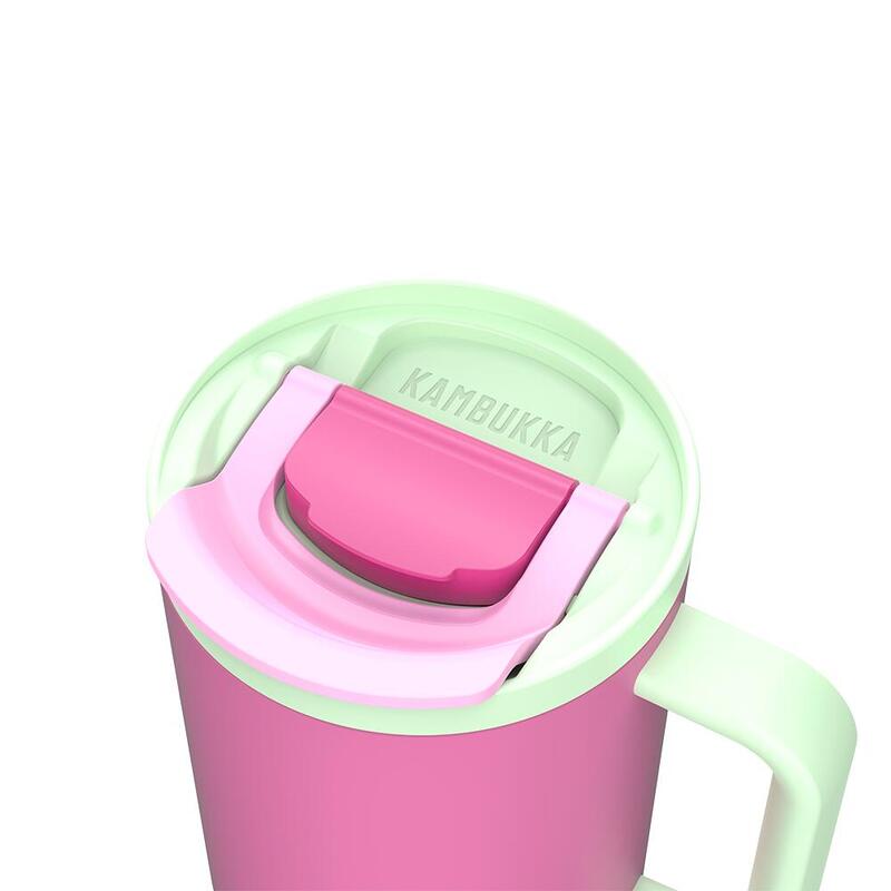 Termohrnek se slámkou Rio 950 ml Bubblegum Mint