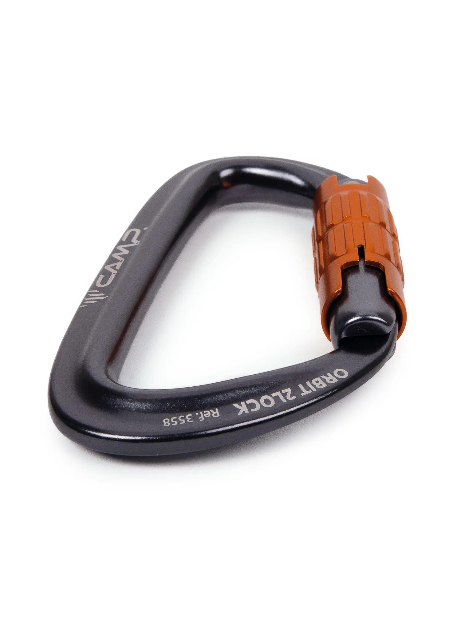 Verschlusskarabiner Orbit 2Lock gun metal 5/5