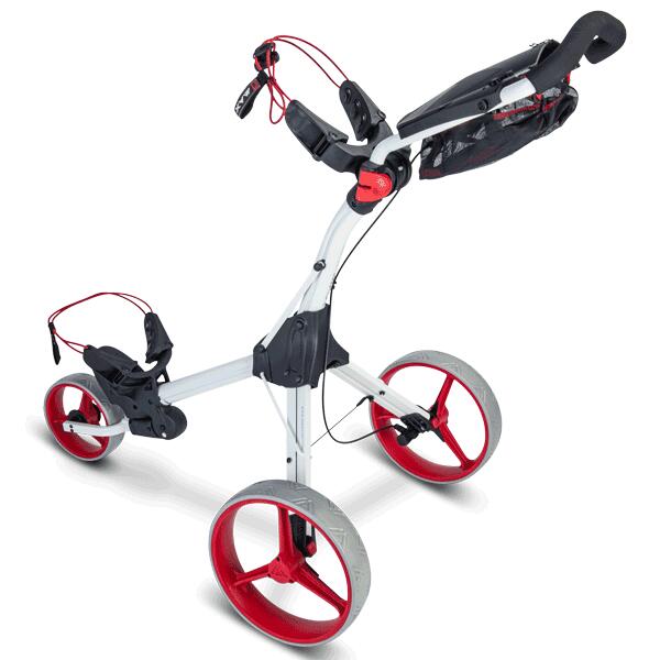 Carrinho de golfe IQ+ - Carrinho de golfe - Branco Vermelho 7/7
