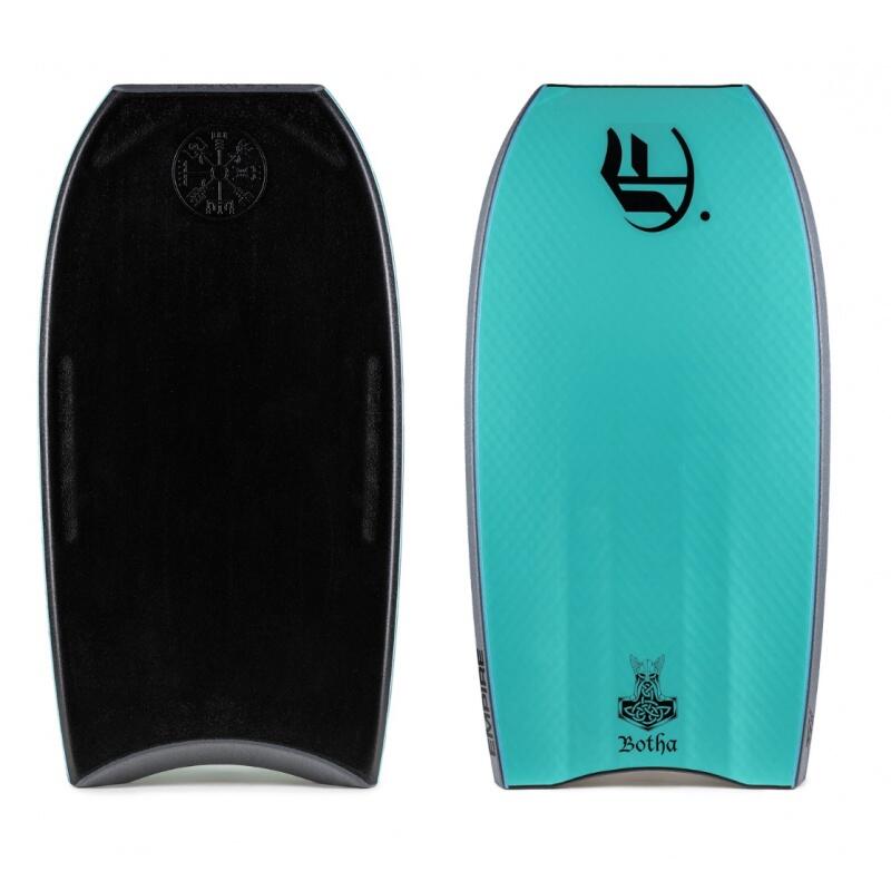 EMPIRE BOARDS Tabla de bodyboard Empire Andre Botha Hammer PP negra/turquesa 41,25