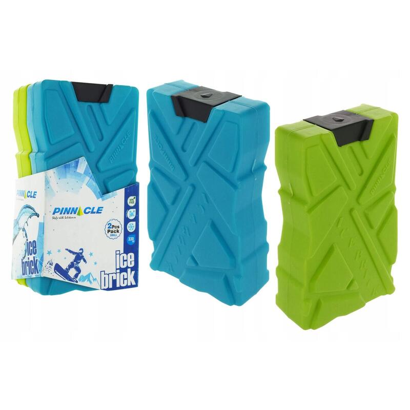 Lodówka turystyczna kółka Pinnacle 30L limonka + 2 wkłady 330ml + bidon 1L