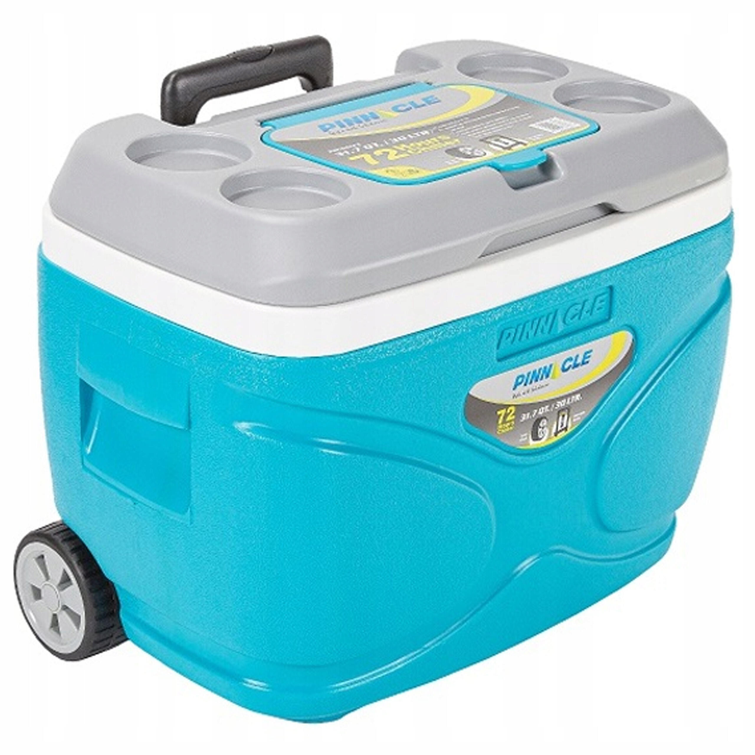 Lodówka turystyczna kółka Pinnacle 30L hydra + 4 wkłady 2x 1000ml, 2x 500ml 4/7