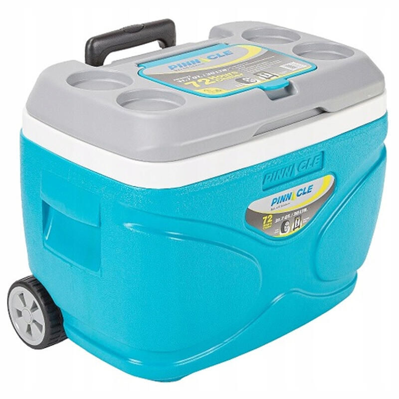 Lodówka turystyczna kółka Pinnacle 30L hydra + 4 wkłady 2x 1000ml, 2x 500ml