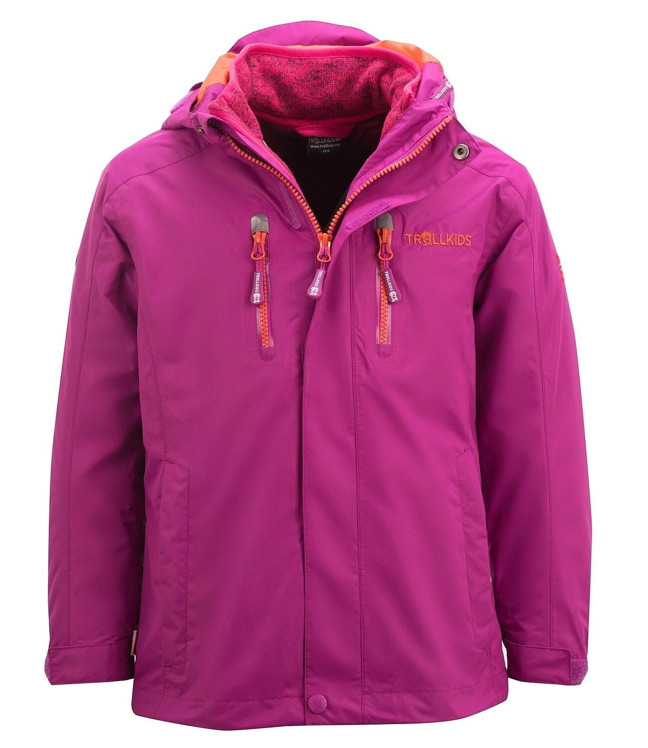 Pink Trollkids Windbreaker Trollkids Softshelljacke 104 Pink
