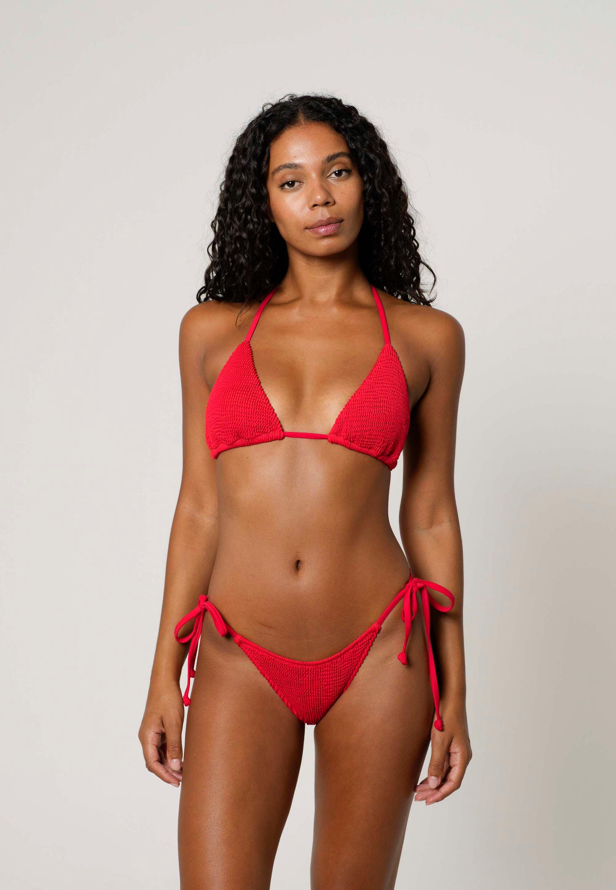 Bikinihose Scrunch Tie Side Bikini Bottom 4/5