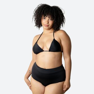Menstruatiebikini broekje met hoge taille moderate flow