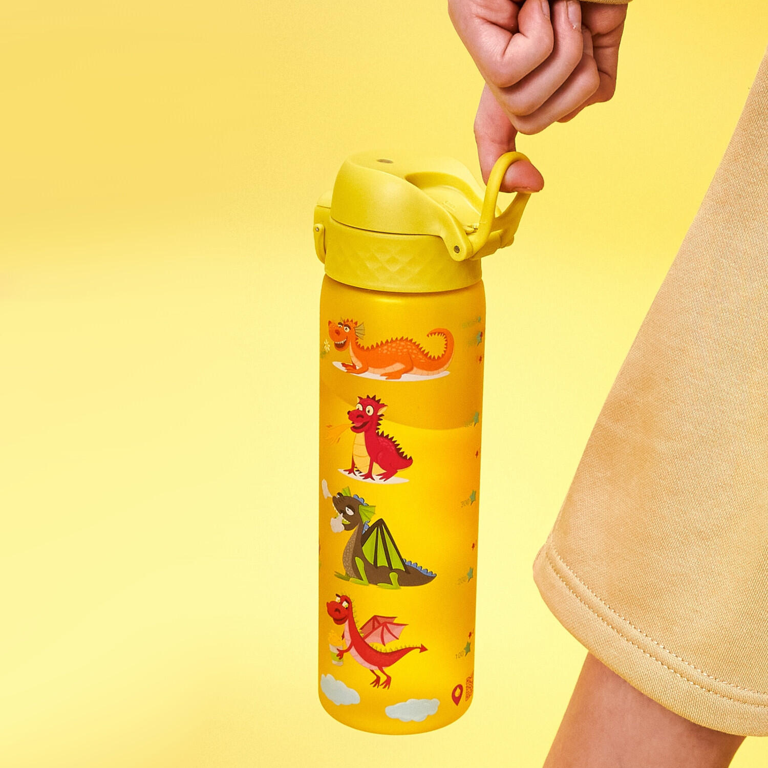 Bidon na wodę ION8 500ml z atestem PZH – szczelny, lekki, bez BPA 4/8