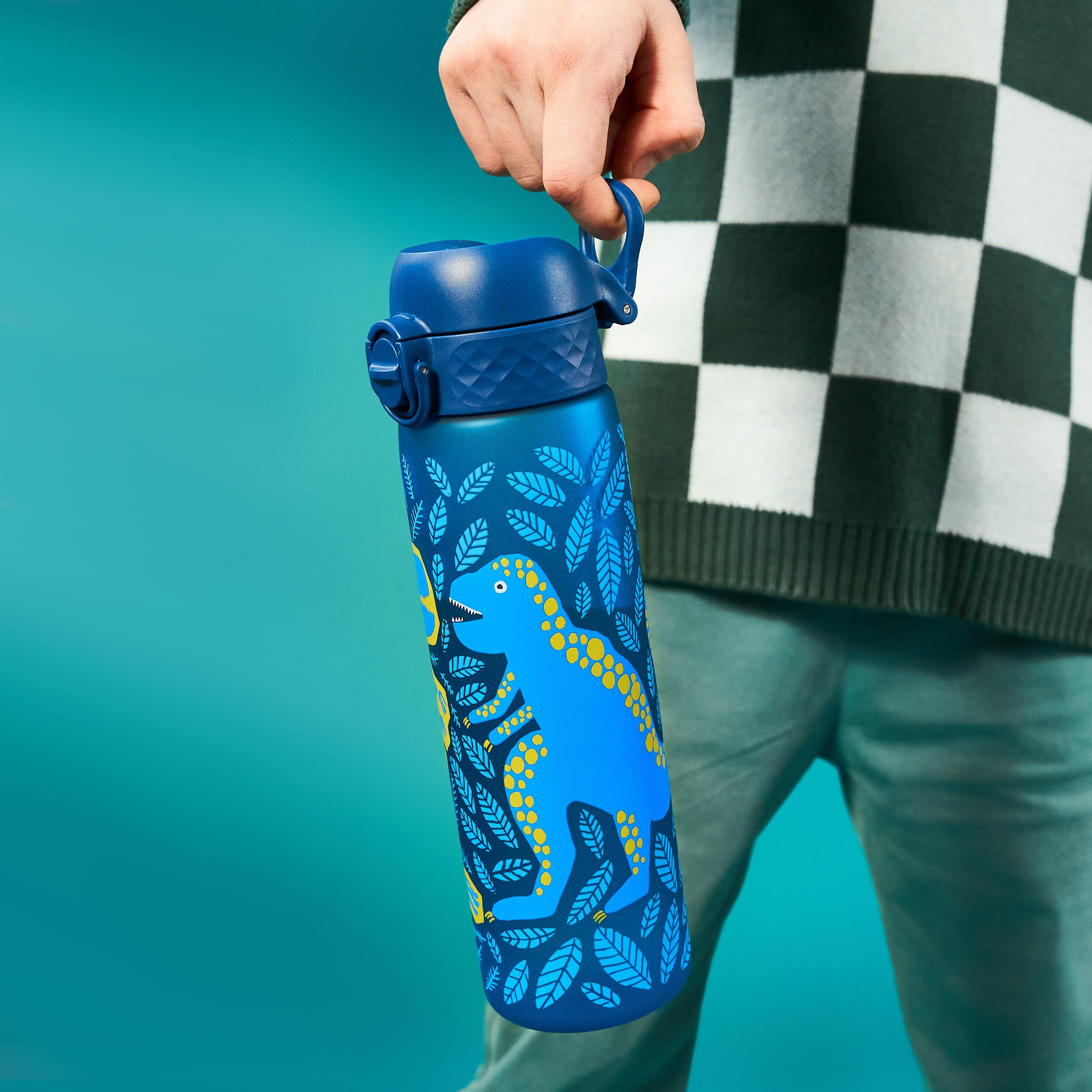 Bidon na wodę ION8 500ml z atestem PZH – szczelny, lekki, bez BPA 4/8