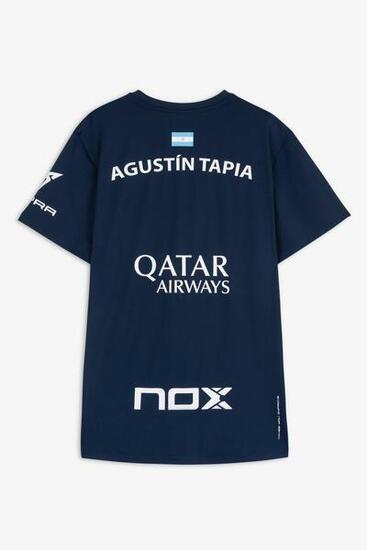 Camiseta Sponsors AT10 Azul Marino de Agustín Tapia