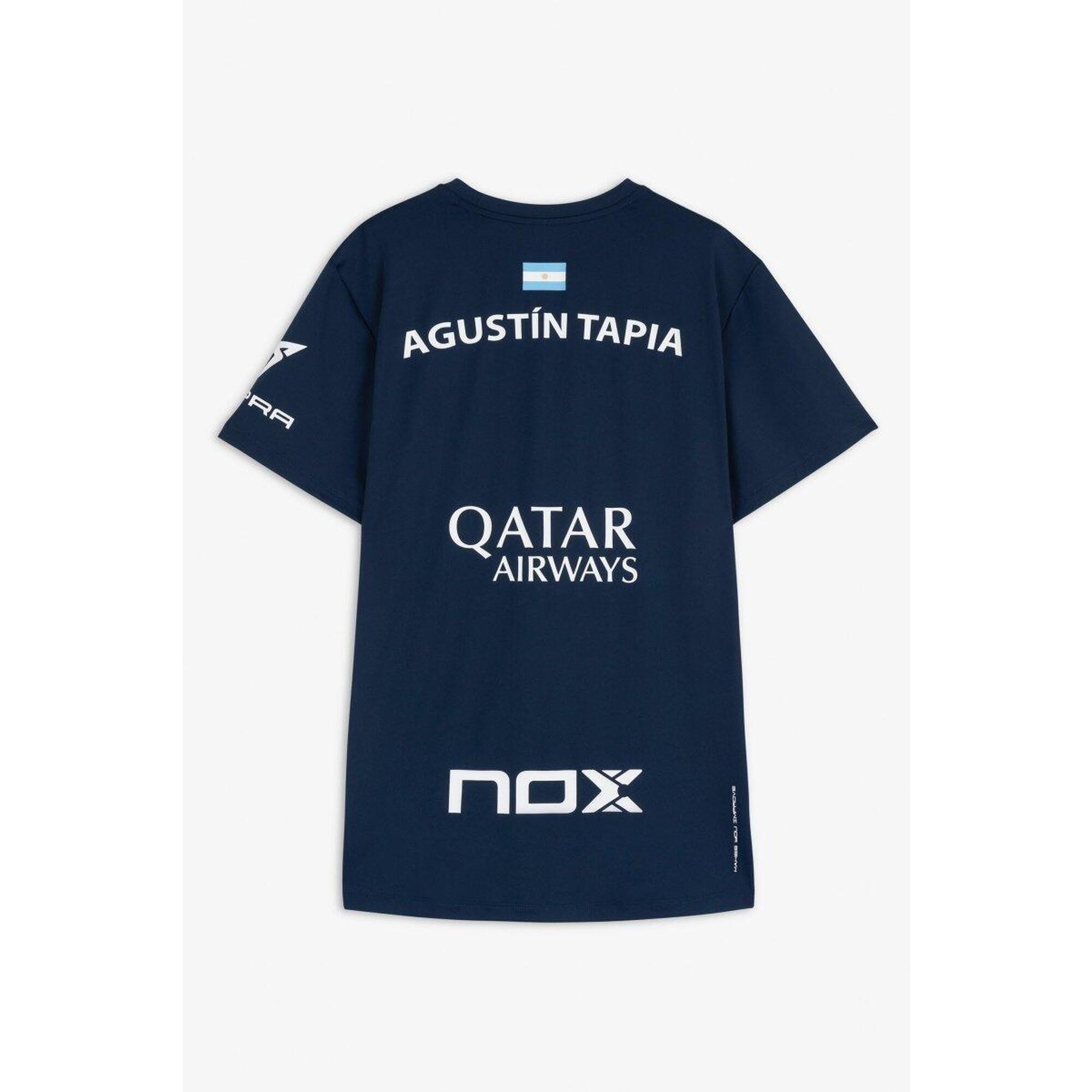 Agustin Tapia Sponsors AT10 T-Shirt Azul Marinho