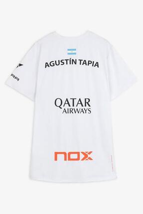 Camiseta Sponsors AT10 Blanco de Agustín Tapia