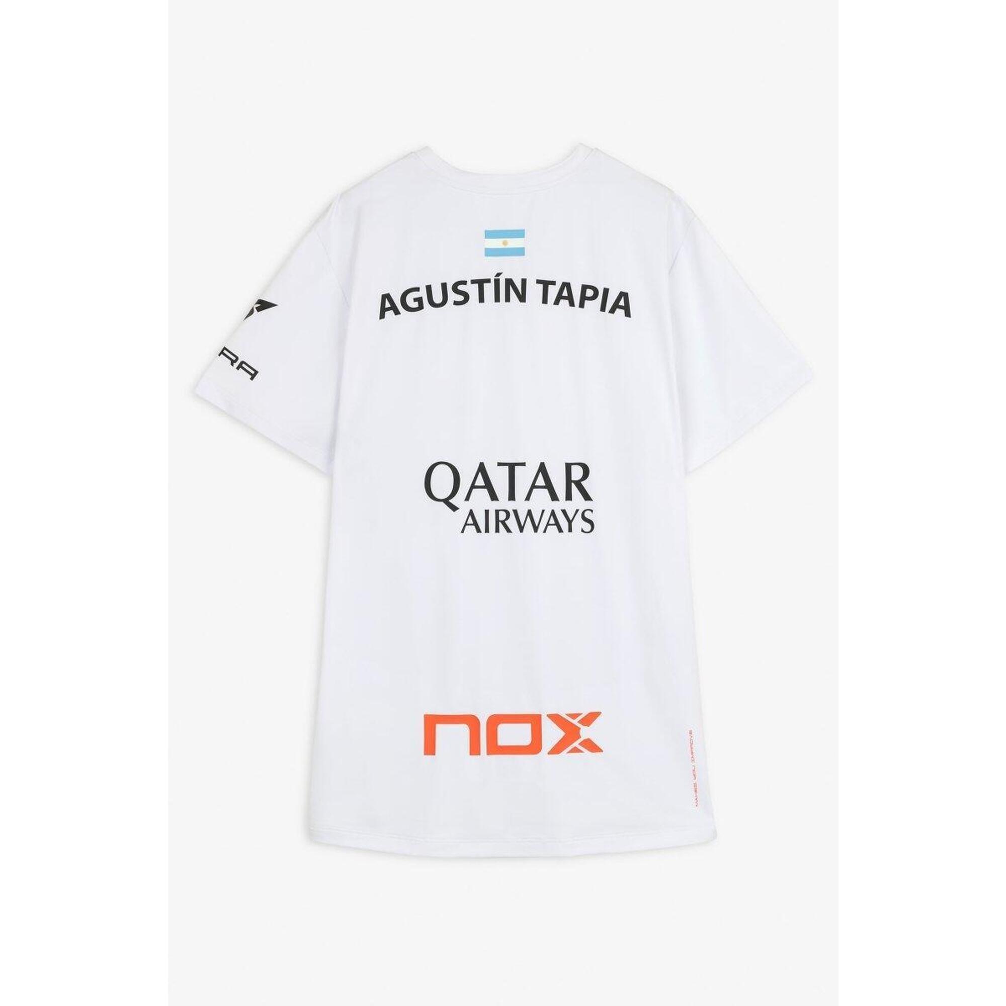 Agustin Tapia Sponsors AT10 T-Shirt branca
