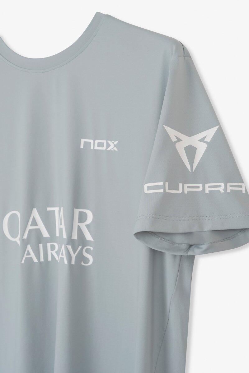T-shirt Sponsor AT10 Grigia di Agustín Tapia 4/7