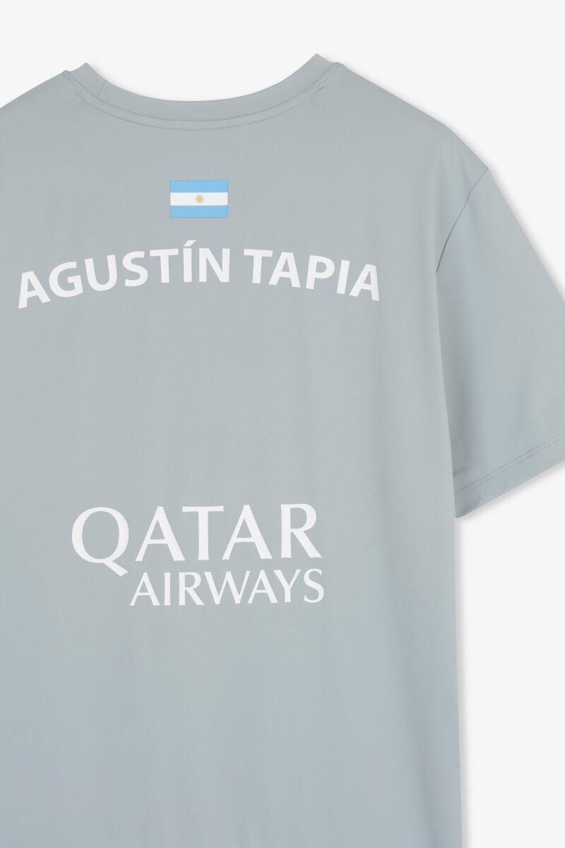 T-shirt Sponsor AT10 Grigia di Agustín Tapia 3/7