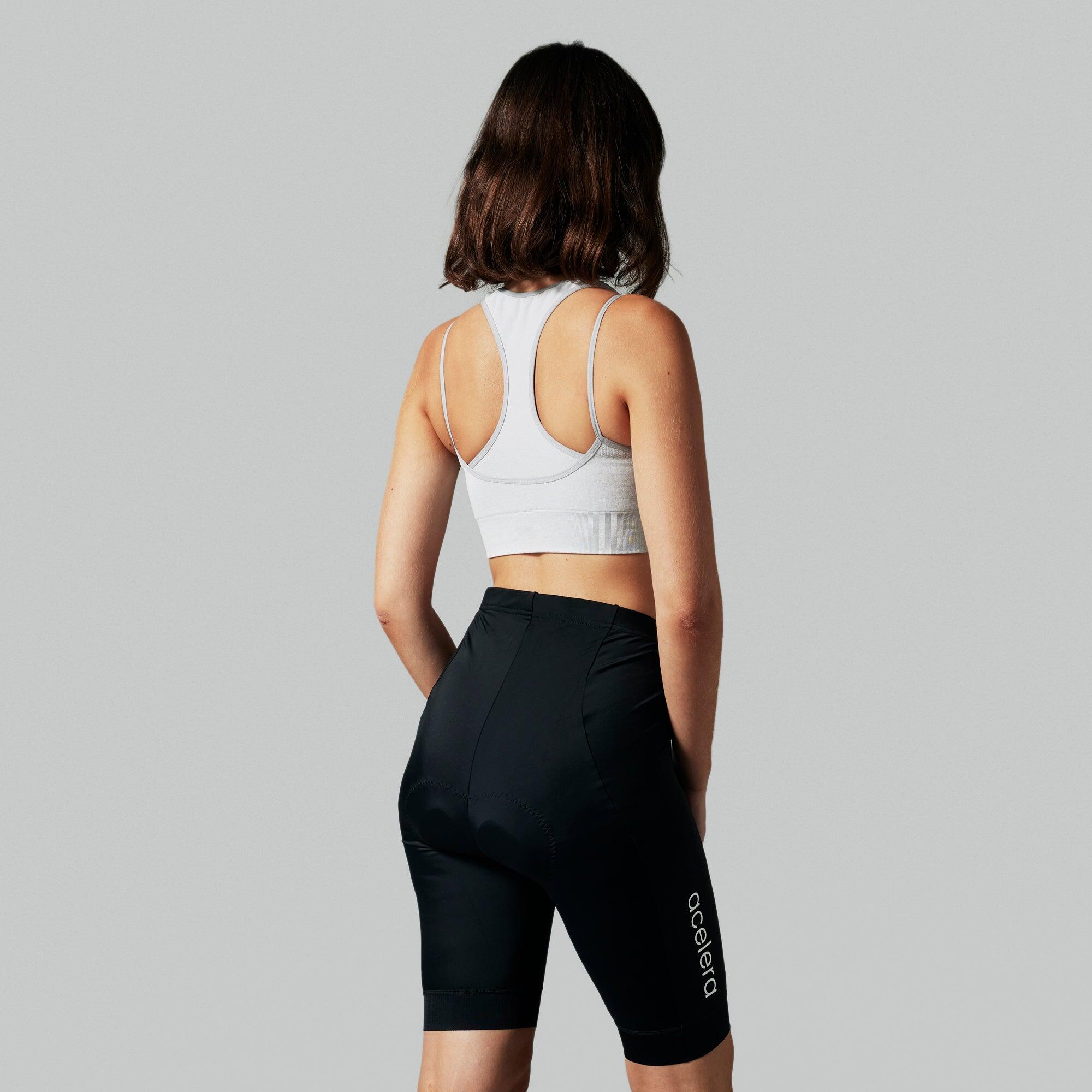 Fietsbroek Dames Kort Zeem - Fietskleding - Wielrenbroek Mountainbike Koersbroek 2/5