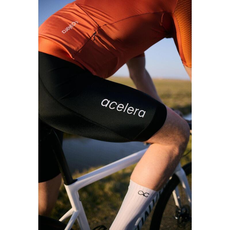 Essential Pantaloni Scurți Ciclism Căptușiți fără Bretele Șosea MTB