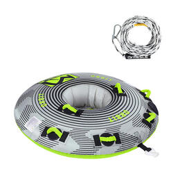 Pack Bouée Tractée Orbit avec Corde 1 - 2 Personnes Gonflable Bateau Nautique