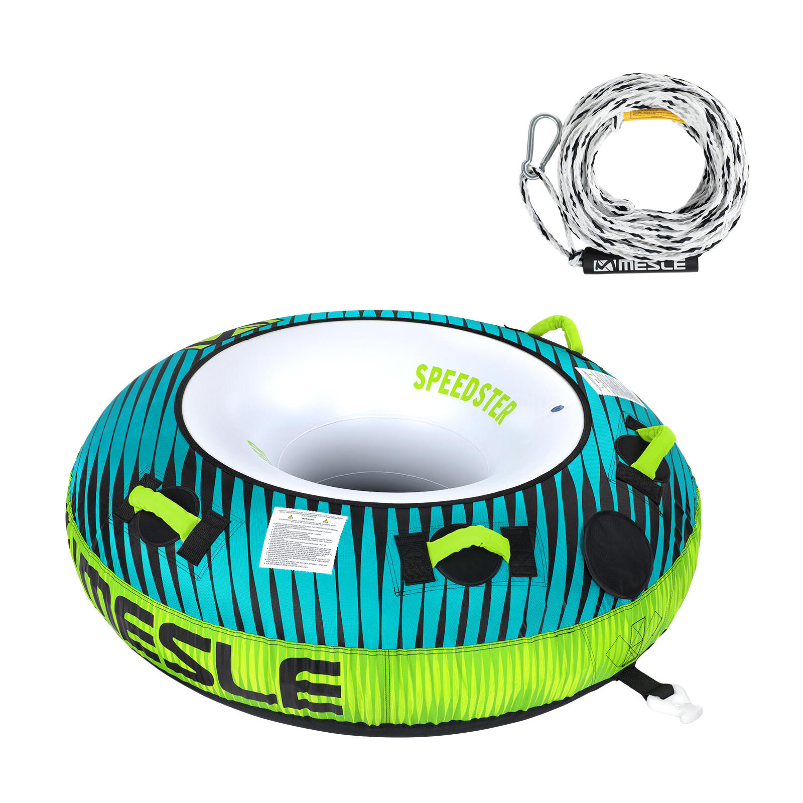MESLE Funtube Speedster 1-2 Personen Met Lijn Band Achter Boot & Jetski
