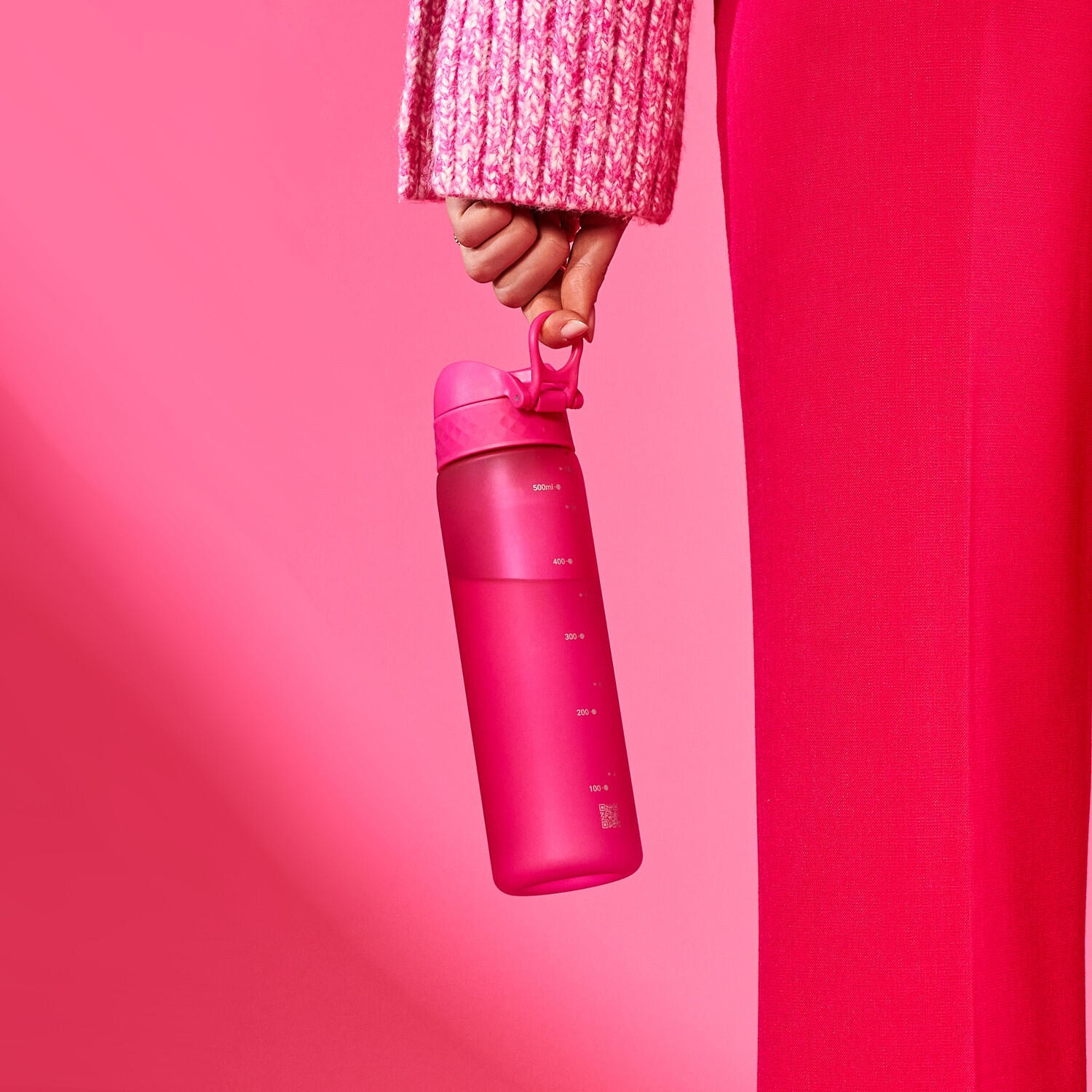 Bidon na wodę ION8 500ml z atestem PZH – szczelny, lekki, bez BPA 5/8