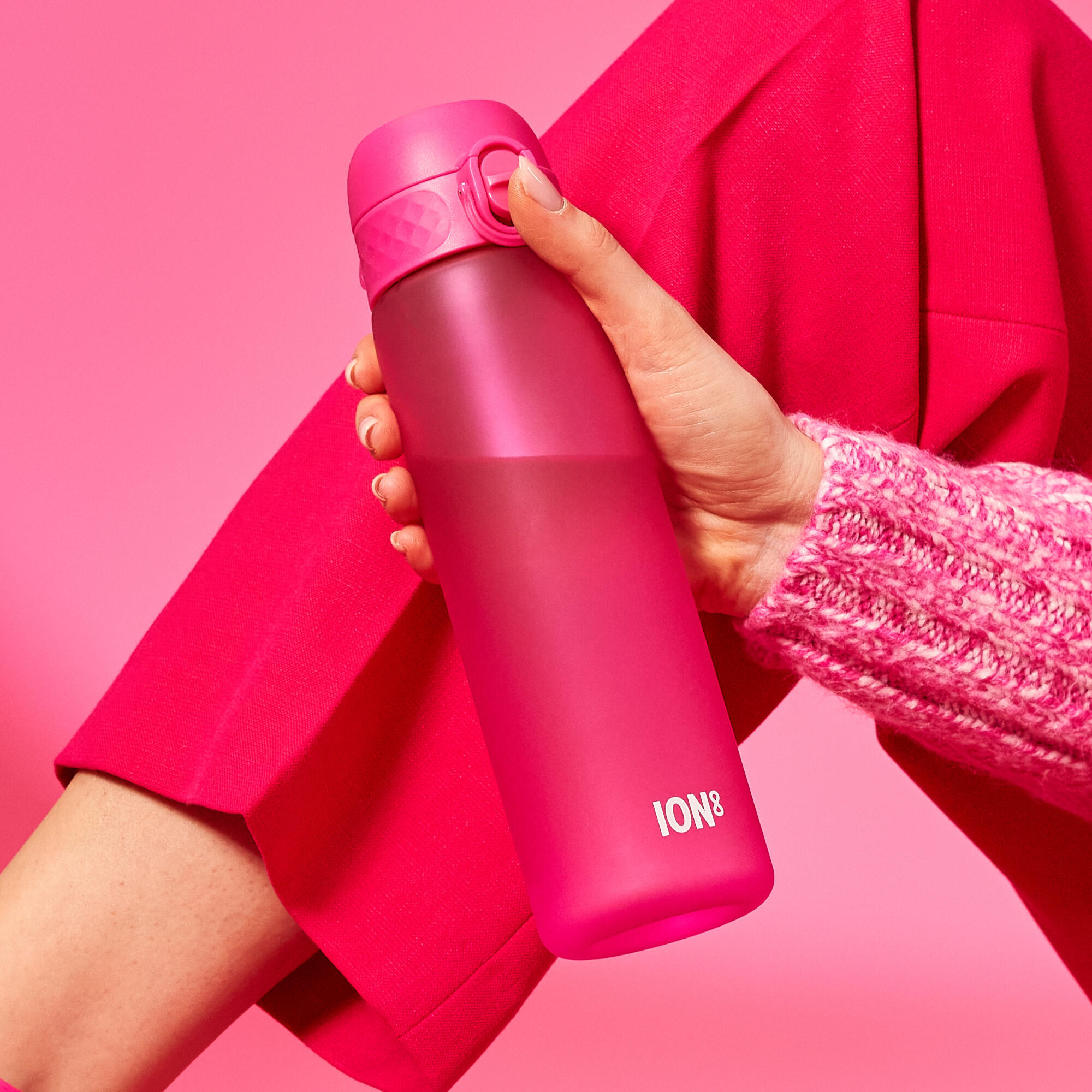 Bidon na wodę ION8 500ml z atestem PZH – szczelny, lekki, bez BPA 2/8